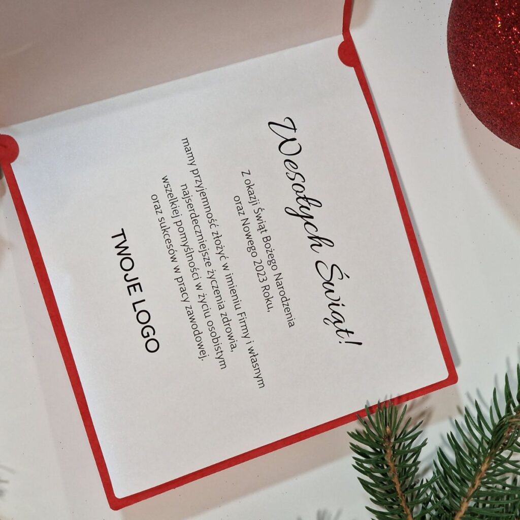 Kartka świąteczna firmowa MG-0461-C+ - happycard.pl